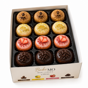 Keto Mini Cake Selection 12 Pcs