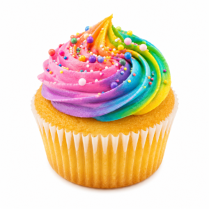 Rainbow cupcakes (Pink & Lilac)