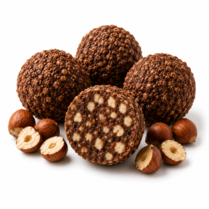 Hazelnut Protein Truffles