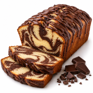 Keto Marble Loaf Cake 1Pc