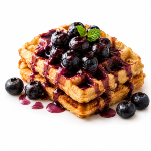 Keto Cranberry Waffle